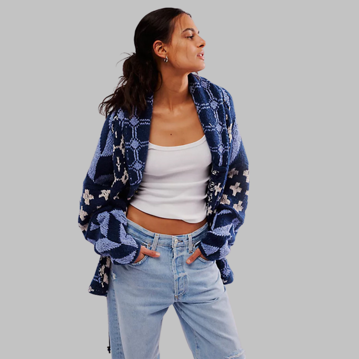 Cardigan Oversize Wintergrove