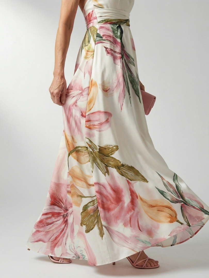 Abito Lungo Meadowlace a Fiori