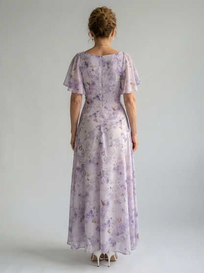 Abito Midi Flutterfield a Fiori