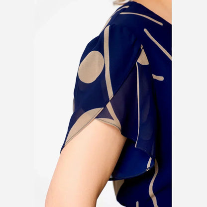 Abito Midi Inkwell a Pois