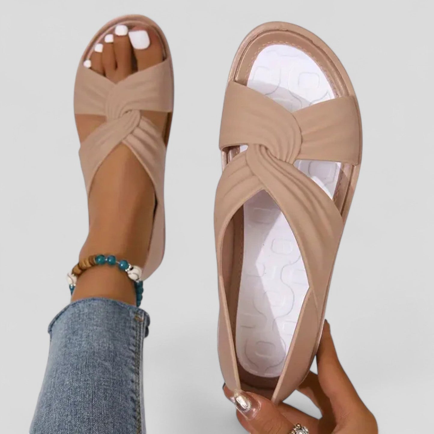 Sandali Anna con Tallone Coperto