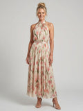 Abito Midi Wildbloom con Cintura