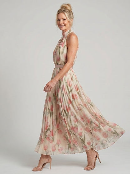 Abito Midi Wildbloom con Cintura