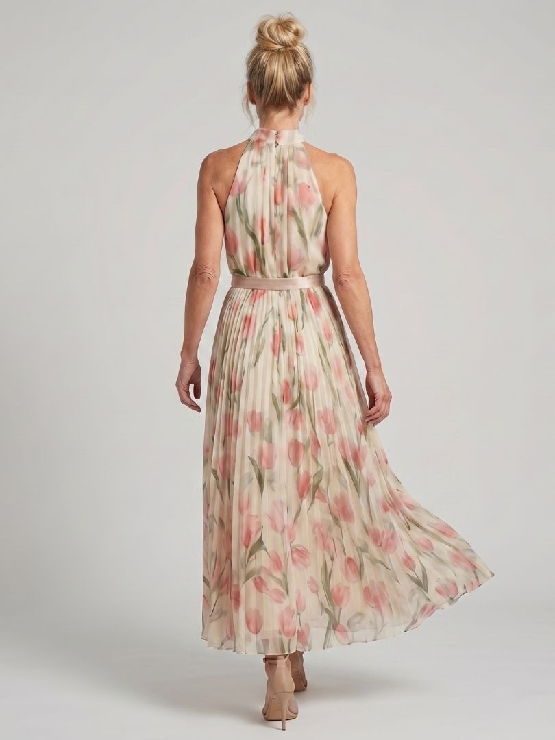 Abito Midi Wildbloom con Cintura