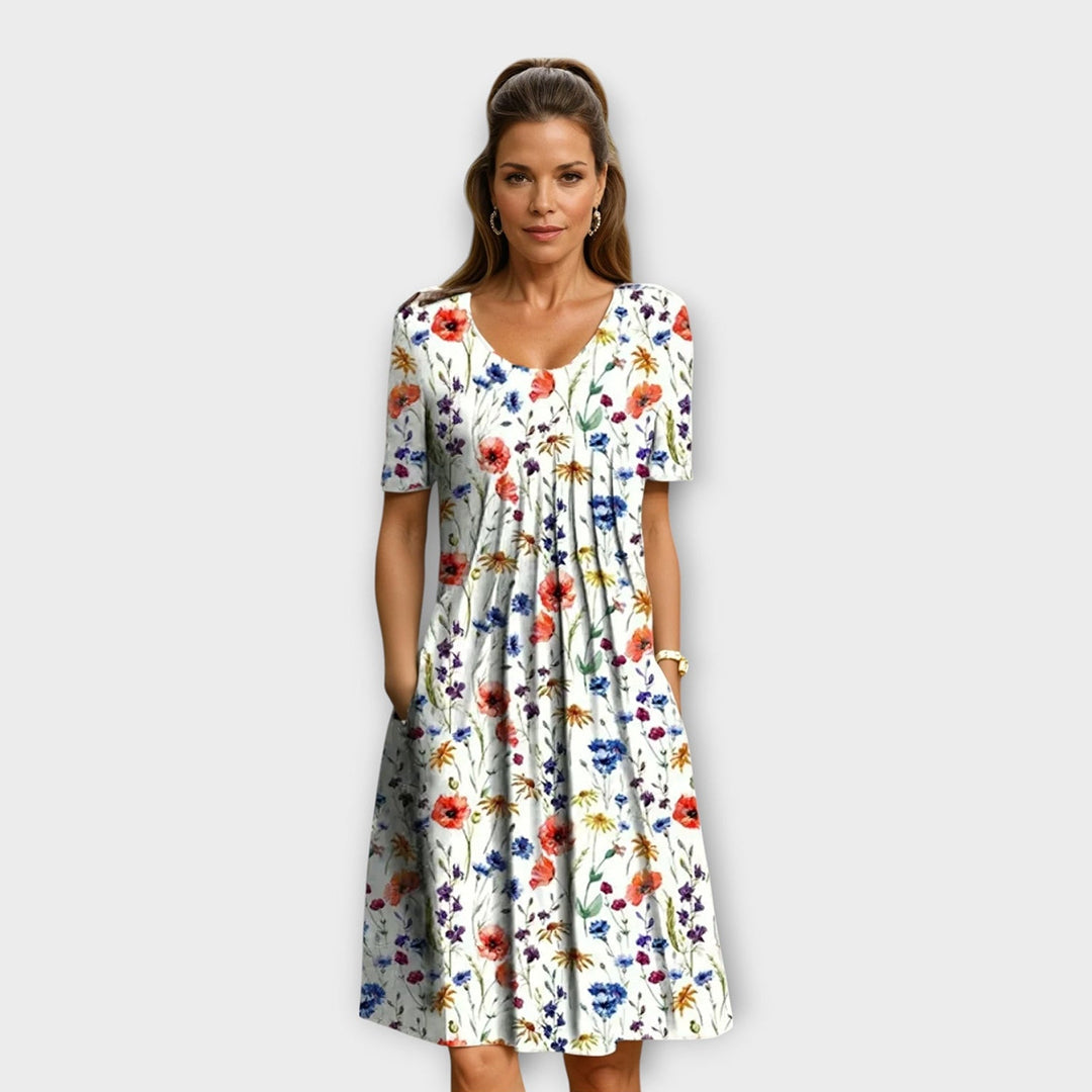 Abito Midi Hollybrook a Fiori
