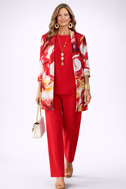 Completo 3 Pezzi — Rosso