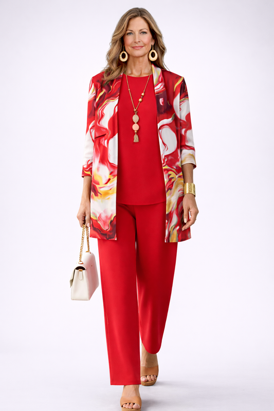 Completo 3 Pezzi — Rosso