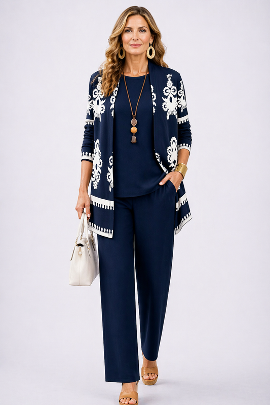 Completo 3 Pezzi — Blu Navy