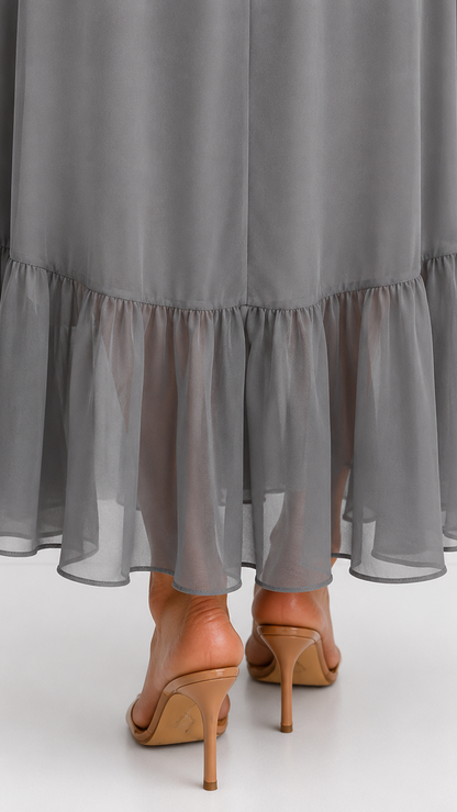 Abito a Portafoglio Driftlight in Chiffon